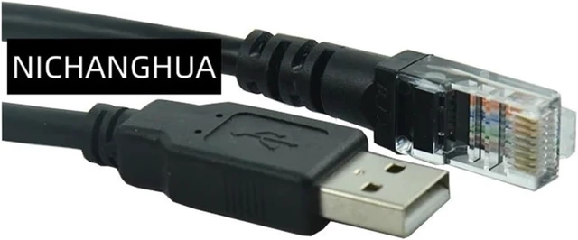 Alt view image 5 of 5 - Compatible with Schneider ATV Inverter Debugging Cable Download Line Converter TCSMCNAM3M002P