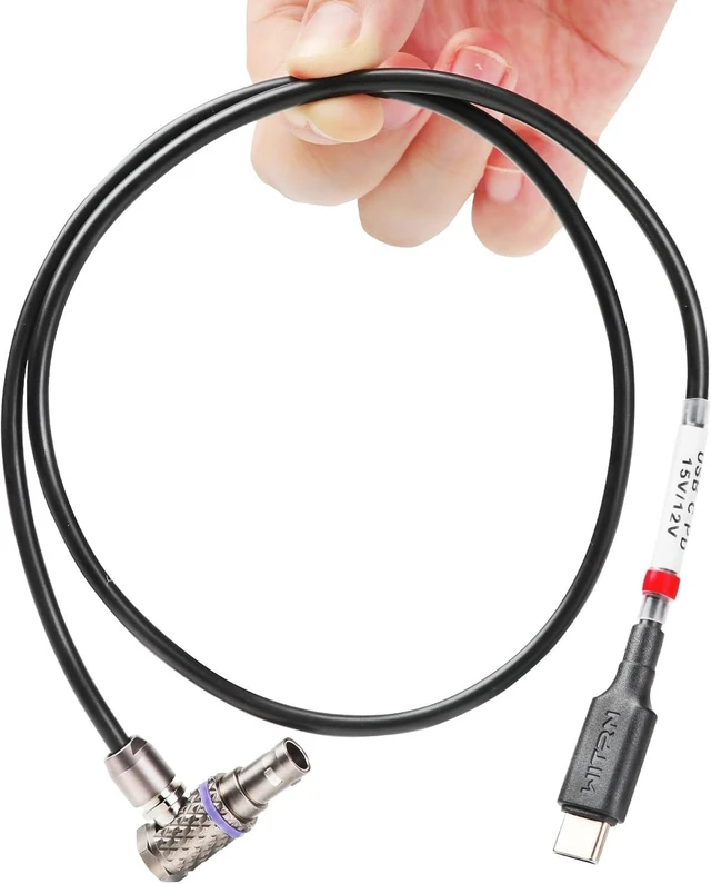 Alt view image 5 of 6 - USB-C PD 45W to 2-Pin Right-Angle Power Cable, 24 in