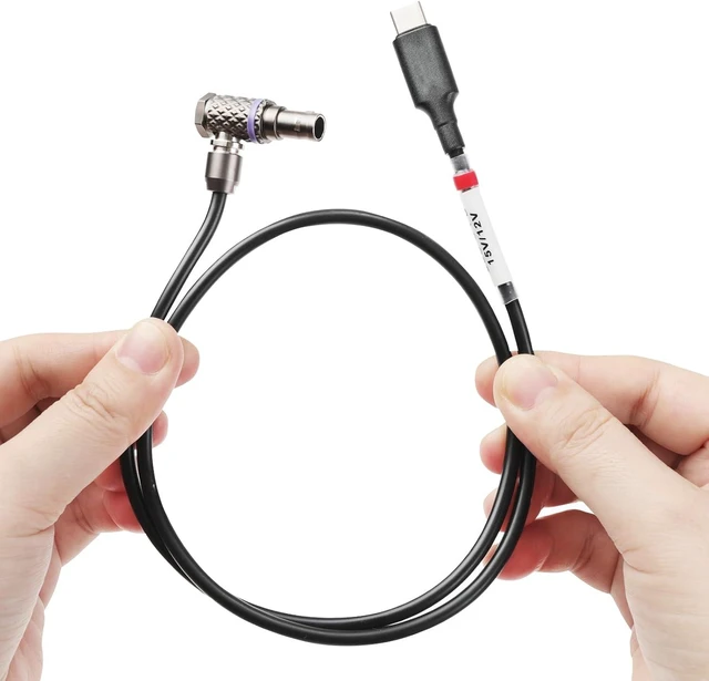 Alt view image 6 of 6 - USB-C PD 45W to 2-Pin Right-Angle Power Cable, 24 in