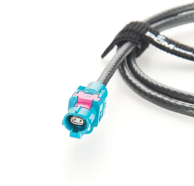 Alt view image 7 of 7 - Original Rosenberger H-MTD Female to TE MATEnet Female Automotive Ethernet Cable 1Gbps E6K10A-1BZZ5-Z to 2302510-9 Shielded Connector 100/1000BASE-T1 for ADAS Camera, ECU, IVI Networking(1M/3.28FT)