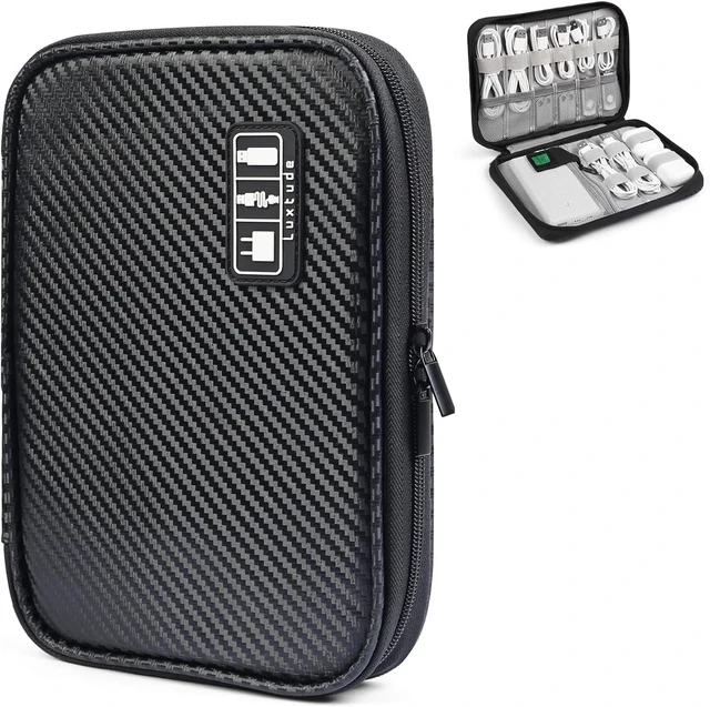 Main image of Luxtude Cord Organizer Travel, Cable Organizer Bag, Electronic Organizer Travel Case for Chargers and Cords, Tech Bag & Charger Case Essentials