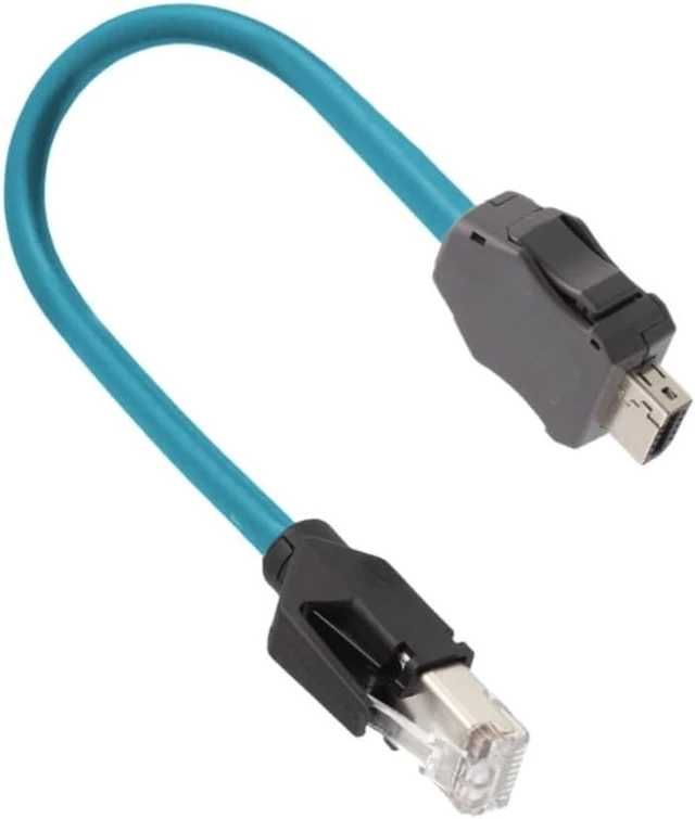 Alt view image 7 of 7 - Cat6 Ethernet Cable 1M RJ45 to IX Connector