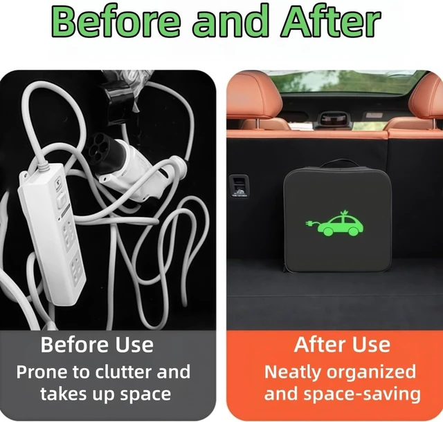 Alt view image 3 of 5 - EV Tools Cable Bag Compatible with BYD Sealion 7 EV