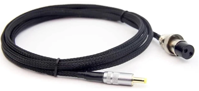 Main image of HiFi Audio DIY Aviation DC Connector to 2.1mm 2.5mm Power Supply DC Cable line Oxygen-Free Copper high Current DC Power Cord(to 5.5 2.5mm,4m)