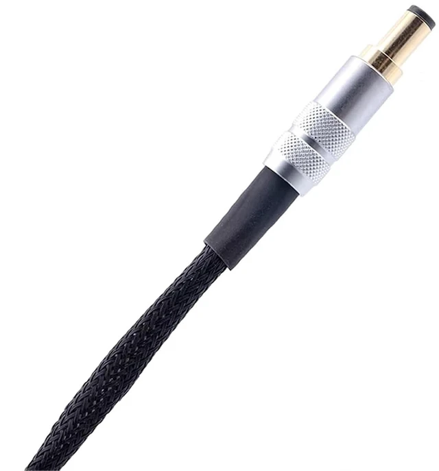 Alt view image 5 of 5 - HiFi Audio DIY Aviation DC Connector to 2.1mm 2.5mm Power Supply DC Cable line Oxygen-Free Copper high Current DC Power Cord(to 5.5 2.5mm,4m)