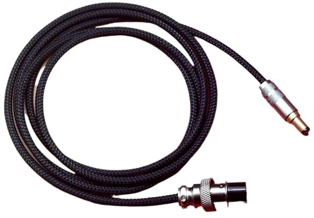 Alt view image 3 of 5 - HiFi Audio DIY Aviation DC Connector to 2.1mm 2.5mm Power Supply DC Cable line Oxygen-Free Copper high Current DC Power Cord(to 5.5 2.5mm,4m)