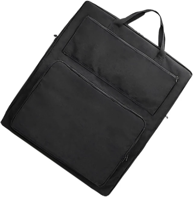 Main image of Panel Gear Bag with Multiple Compartments and Front, Black
