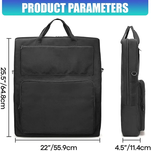Alt view image 3 of 7 - Panel Gear Bag with Multiple Compartments and Front, Black