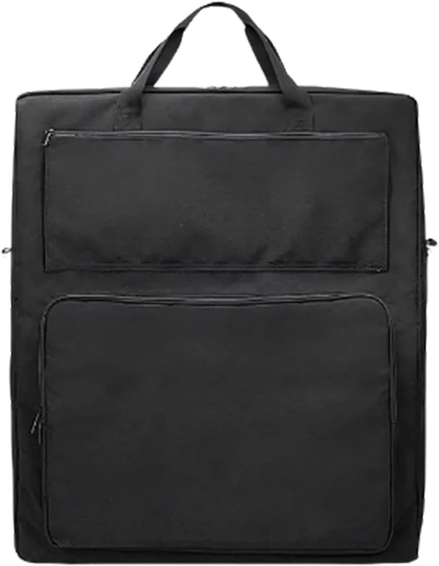 Alt view image 6 of 7 - Panel Gear Bag with Multiple Compartments and Front, Black