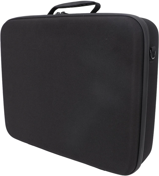 Alt view image 4 of 7 - Jiawu EVA Storage Bag, Molded Compartments Hard Shell Impact Resistant Portable Carrying Case, Mini Antenna Case with Shoulder Strap Zippered Pouch for Electronics Travel Outdoor