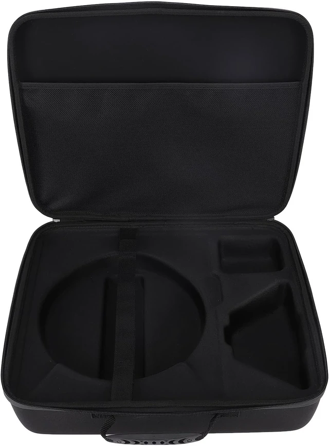 Alt view image 5 of 7 - Jiawu EVA Storage Bag, Molded Compartments Hard Shell Impact Resistant Portable Carrying Case, Mini Antenna Case with Shoulder Strap Zippered Pouch for Electronics Travel Outdoor