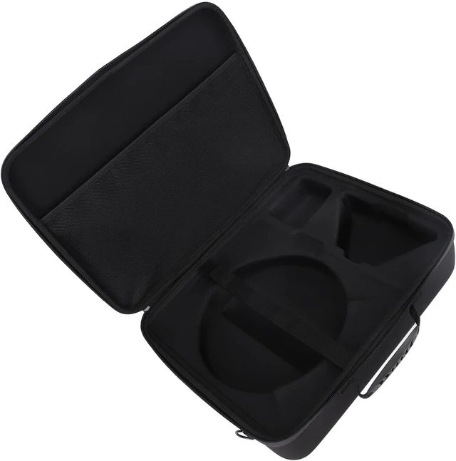 Alt view image 7 of 7 - Jiawu EVA Storage Bag, Molded Compartments Hard Shell Impact Resistant Portable Carrying Case, Mini Antenna Case with Shoulder Strap Zippered Pouch for Electronics Travel Outdoor
