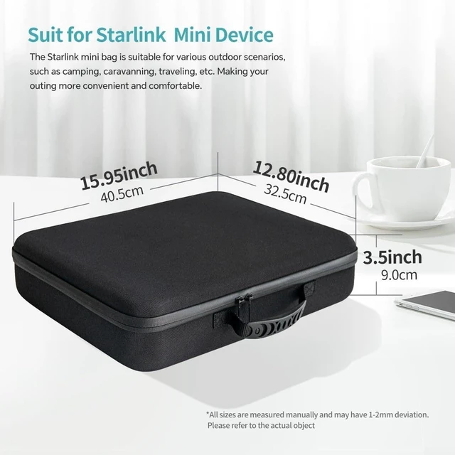 Alt view image 5 of 6 - for Travel Carrying Case for Starlink for mini Camping Gear for