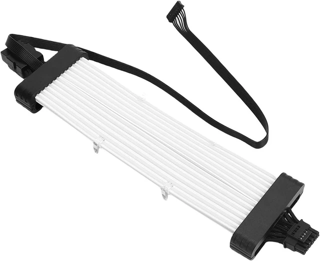 Alt view image 3 of 7 - Sorandy ARGB PSU Cable 5V LED Strip for PC Case, 24 Pin and 8 Pin GPU