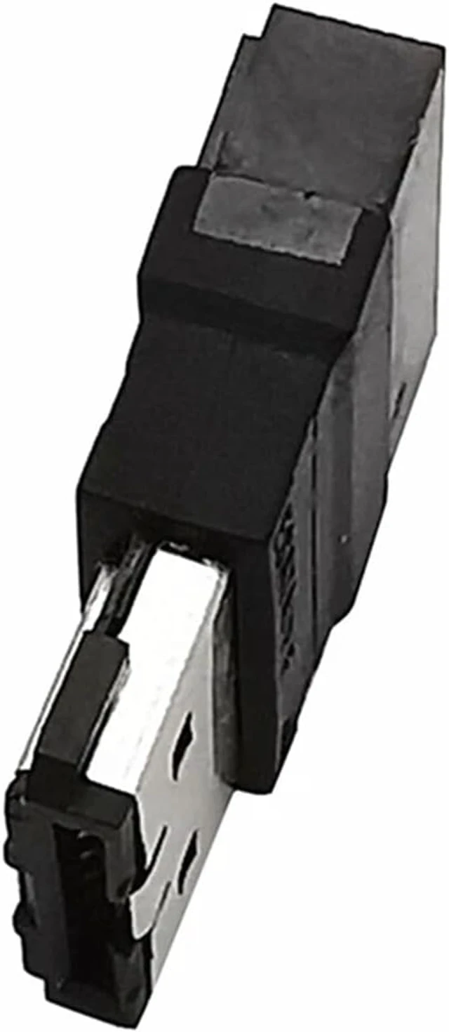 Alt view image 5 of 5 - Hard Disk SATA 7Pin Male to ESATA 7Pin Female Extender Extension Adapter Connector