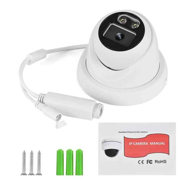 Alt view image 2 of 2 - Eacam 8MP IP Camera Security Camera Monitor POE 2.8mm Wide Angle Lens Infrared Night One Way Audio Weatherproof for Indoor Outdoor