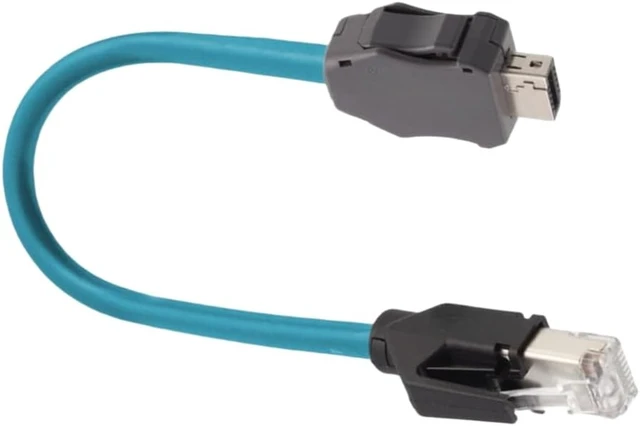 Alt view image 2 of 5 - Robot Controller Ethernet Cable RJ45 to IX 1M