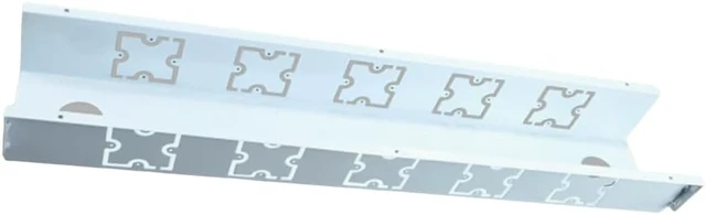 Alt view image 2 of 6 - Desk Cable Holder 86 Panel Sockets Steel Box for Power Strips