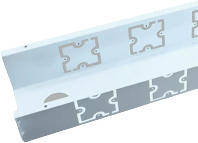 Alt view image 3 of 6 - Desk Cable Holder 86 Panel Sockets Steel Box for Power Strips
