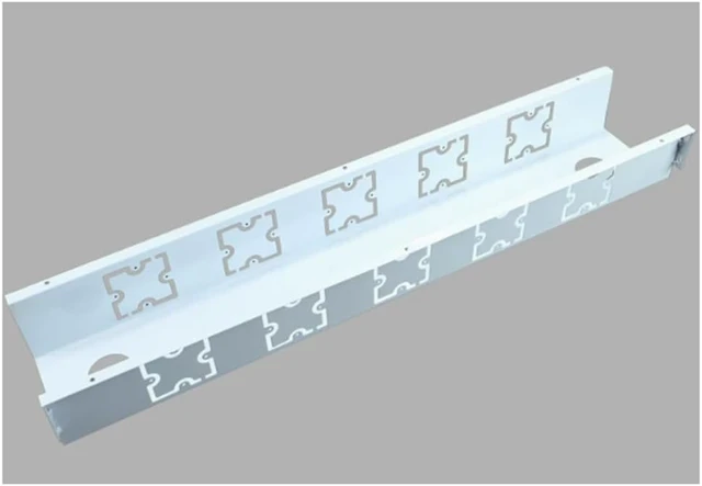 Alt view image 5 of 6 - Desk Cable Holder 86 Panel Sockets Steel Box for Power Strips