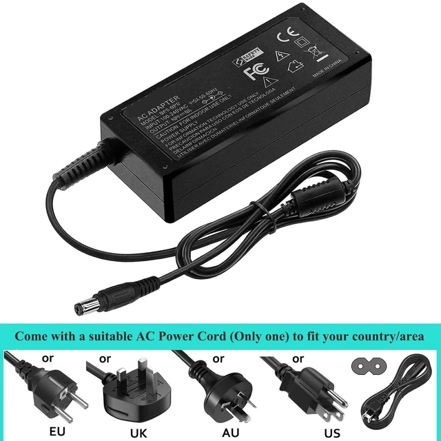 Alt view image 2 of 5 - 16V AC/DC Adapter PSR-1000/1100/1500/2100/3000/1500 Pro 2.4A Power Supply