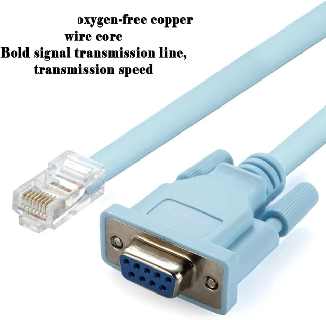Alt view image 7 of 7 - RJ45 Console Cable 2-in-1 USB-Serial Bundle for USB-Only PCs