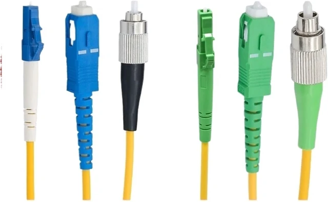 Alt view image 6 of 6 - Armored patchcord 1 core 5M-500M E2000/A LC FC ST SM 100M 200M singlemode optical fibre jumper 1 core simplex E2000(40M 1pc,E2000A-FCA)