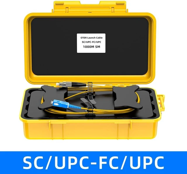 Alt view image 3 of 6 - Dead Spot Eliminator OTDR Cable Box 1000M Fiber Optic Test Extension Cable Optical Fiber Cable Test Tool A