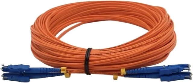 Alt view image 2 of 6 - OM2 E2000 Fiber Optic Patch Cord 1M to 100M Duplex LC FC ST A MM(20M 5pcs,E2000A-SC OM2)
