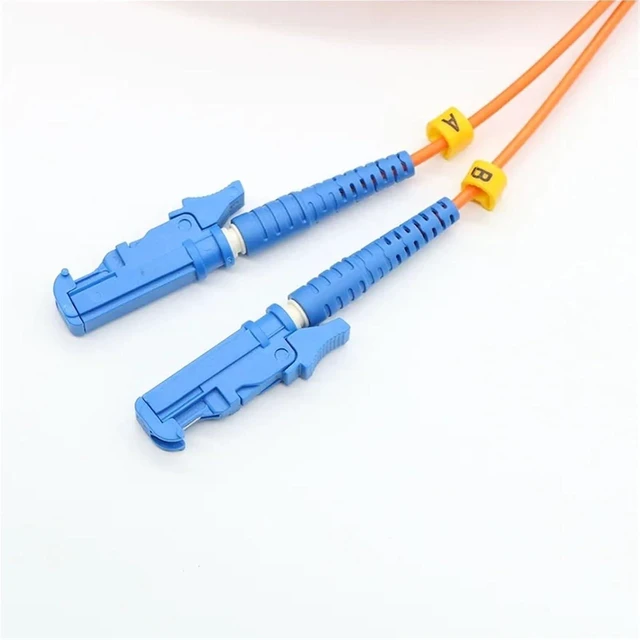 Alt view image 5 of 6 - OM2 E2000 Fiber Optic Patch Cord 1M to 100M Duplex LC FC ST A MM(20M 5pcs,E2000A-SC OM2)