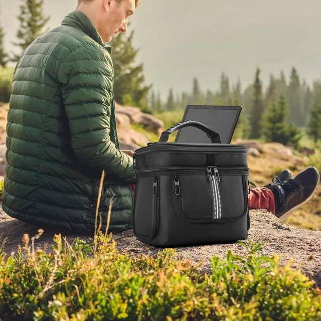 Alt view image 2 of 7 - Power Station Carrying Bag Shock Proof Anti Drop Pouch