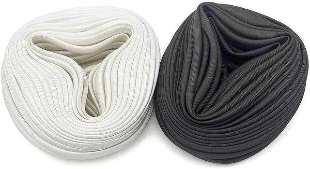 Alt view image 5 of 6 - 5/10M Fiberglass Tube 0.5mm~25mm HTG Cable Sleeve Fiber Glass Wire Wrap Protector Insulation High Temperature Pipe(Black,18 mm,5m)