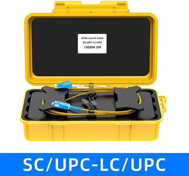 Alt view image 4 of 6 - Dead Spot Eliminator OTDR Cable Box 1000M Fiber Optic Test Extension Cable Optical Fiber Cable Test Tool A