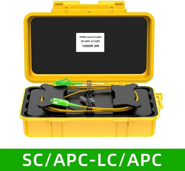 Alt view image 4 of 6 - OTDR Cable Box with 1000M Extension Cable Dead Spot Eliminator Fiber Optic Test Tool C