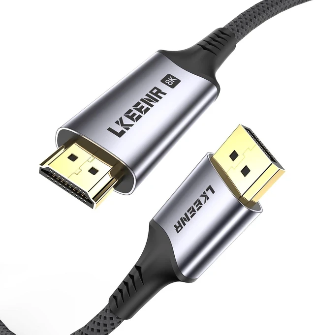 Main image of DisplayPort to HDMI Cable 10ft, Uni Directional, 8K@60Hz, 4K@240Hz