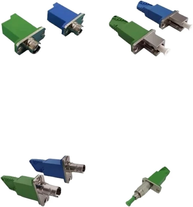 Alt view image 2 of 4 - 1pc E2000-FC E2000-LC E2000-ST Fiber Optic Adapter E2000/A-FC Female Male FTTH Coupling Connector(E2000 A-ST)