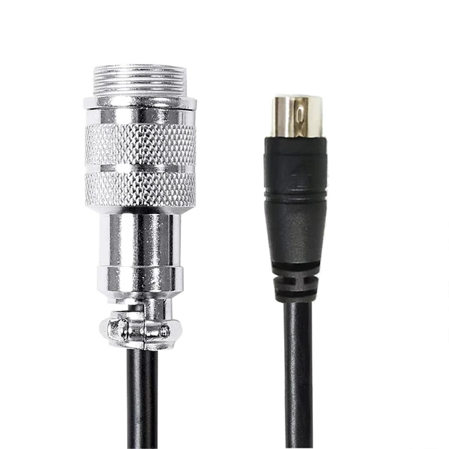 Alt view image 3 of 3 - PS/2 MD6 to 9 Din Adapter Cable for Connect Thrustmaster TSS Handbrake Sparco Mod TH8A Shifter to Racing Wheel Base/TM Sim Hub(1m)