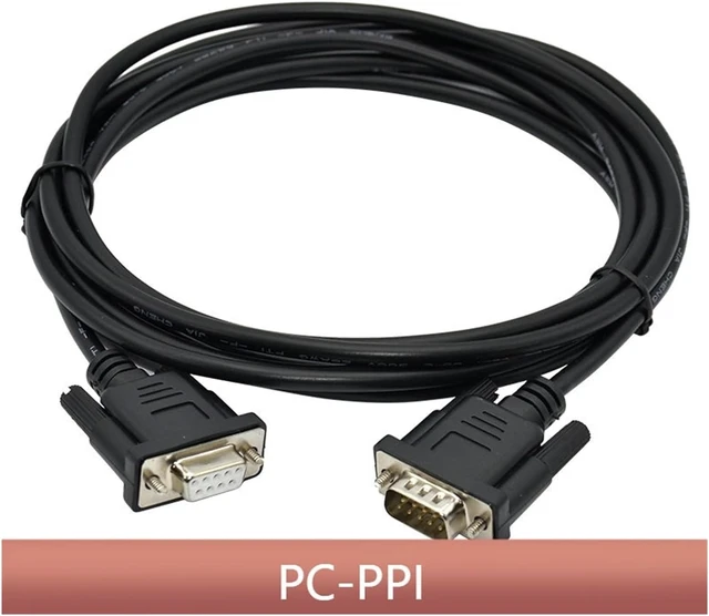 Alt view image 2 of 5 - Ethernet Cable Programming Cable, Network Ethernet Cable,PLC cable PC-PPI Suitable S7-200 PLC Programming Cable Serials Cable RS232 To RS485 Conversion Cable PC/PPI Download Cale PCPPI(3cb30 (4.5meter