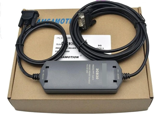 Main image of Ethernet Cable Programming Cable, Network Ethernet Cable,PLC cable PC-PPI Suitable S7-200 PLC Programming Cable Serials Cable RS232 To RS485 Conversion Cable PC/PPI Download Cale PCPPI(3cb30 (4.5meter