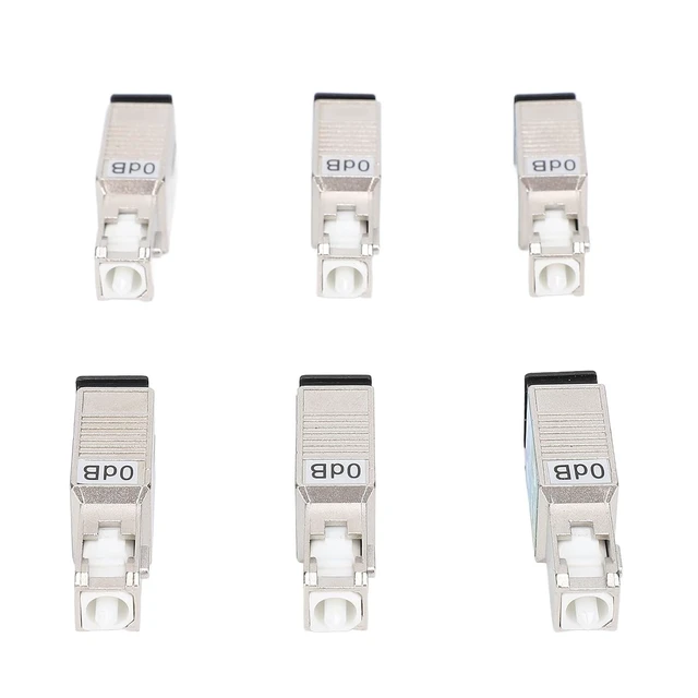 Alt view image 4 of 7 - 33PCS Male to UPC Female Optic Coupler Kit, Sturdy ABS and Metal Construction, Enhanced Isolation, Wide Application in Comm Networks CATV, Low Insertion Loss for Optical Comm