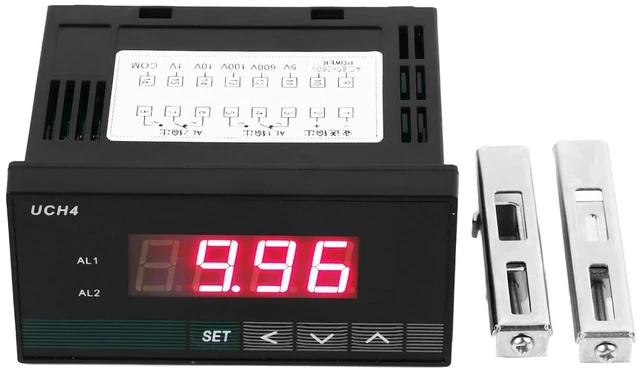 Main image of Digital Voltmeter AC DC Voltage Tester Meter Intelligent Alarm Relay Output for Industrial Use