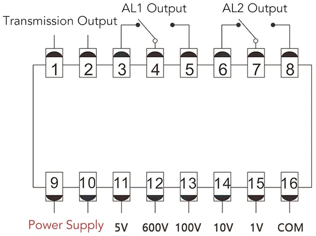 Alt view image 7 of 7 - Digital Voltmeter AC DC Voltage Tester Meter Intelligent Alarm Relay Output for Industrial Use