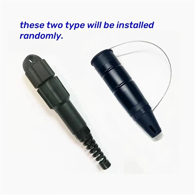 Alt view image 5 of 5 - 2 core OM3 TPU Armored Fiber patchcord 50m60m70m80m100m120M SC LC FC ST A Multimode 2 fibers Optical Fibre Jumper Outdoor(100m OM3 SC-SC)