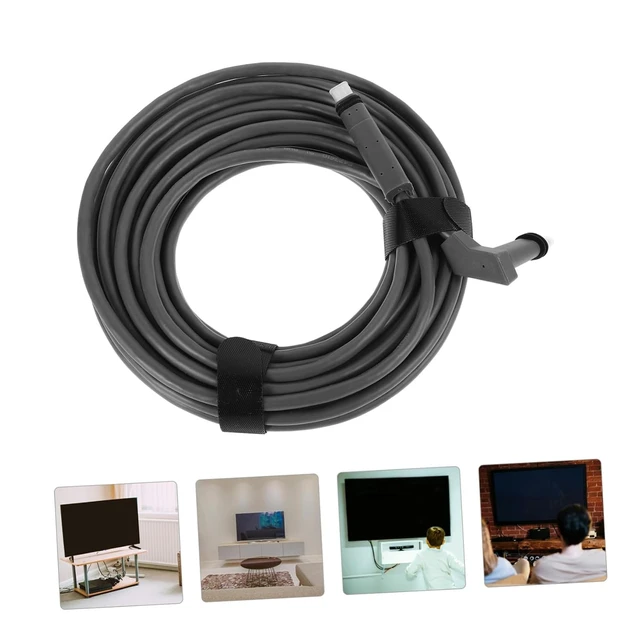 Alt view image 7 of 7 - SHINEOFI High Extension Cable for Various Settings Ensures Stable Connection Easy to Use for Homes Offices