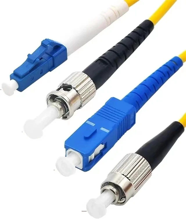 Alt view image 4 of 5 - Optical fiber jumper SC-SC UPC 10pcs 1-30m Singlemode patchcord 20M 15M 10M Simplex extension cable FTTH(SC-SC 25m 10pcs)
