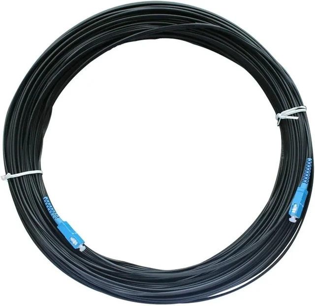 Alt view image 4 of 6 - 30m Outdoor SC/UPC-SC/UPC, 3.0mm, Single Mode 9/125, Simplex, Fiber Patch Cable, SC to SC