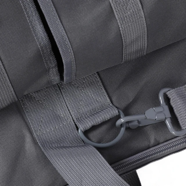 Alt view image 7 of 7 - Gen 3 Satellite Travel Case, Large Pocket for Adapter, Cables, Mount Kit, Portable Carry Bag for Camping, Outdoor, RV Trips, Holds Satellite Accessories
