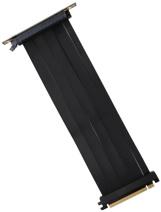 Alt view image 6 of 7 - Graphics Card Extension Cable, Foldable PCI Express Gen4 RTX4090 Compatible, 4.0 X16 30cm, 90 Degree High Speed for Vertical Mount Gaming