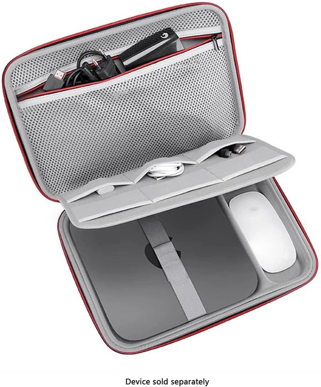 Alt view image 3 of 7 - SAHARA - Venture Series Carry Case Organizer for Mac mini M4 and M4 Pro, Black, (TB00456), Black