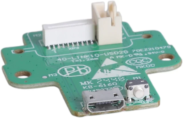 Alt view image 6 of 7 - USB Charging Port Circuit Board Replacement For Link 10 Auditory Green Highly Durability Repair Part
